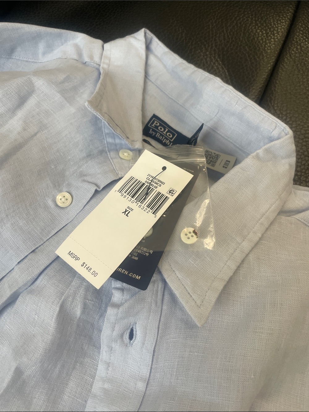 Classic Fit Linen Shirt
Save your Wishlist
Polo Ralph Lauren XL new - Picture 5 of 11
